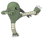 Ken Sugimori Artwork of Hitmonlee