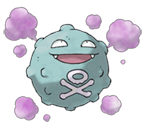 Ken Sugimori Artwork of Koffing