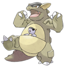 Ken Sugimori Artwork of Kangaskhan