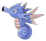 Ken Sugimori Artwork of Seadra