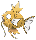 Ken Sugimori Artwork of Magikarp