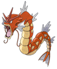 Ken Sugimori Artwork of Gyarados