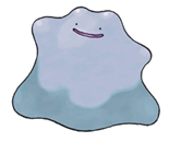 Ken Sugimori Artwork of Ditto
