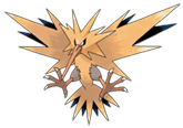 Ken Sugimori Artwork of Zapdos