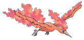Ken Sugimori Artwork of Moltres
