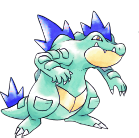 Ken Sugimori Artwork of Feraligatr