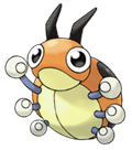 Ken Sugimori Artwork of Ledyba