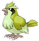 Ken Sugimori Artwork of Pidgey