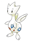 Ken Sugimori Artwork of Togetic
