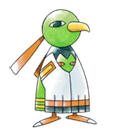 Ken Sugimori Artwork of Xatu