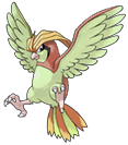 Ken Sugimori Artwork of Pidgeotto