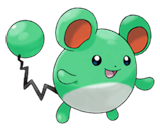 Ken Sugimori Artwork of Marill