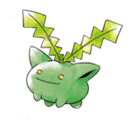 Ken Sugimori Artwork of Hoppip