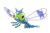 Ken Sugimori Artwork of Yanma