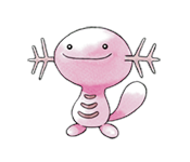 Ken Sugimori Artwork of Wooper