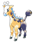 Ken Sugimori Artwork of Girafarig