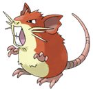 Ken Sugimori Artwork of Raticate