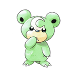 Ken Sugimori Artwork of Teddiursa