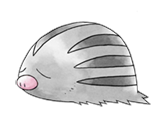 Ken Sugimori Artwork of Swinub