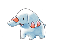 Ken Sugimori Artwork of Phanpy