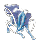 Ken Sugimori Artwork of Suicune