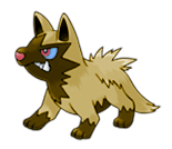 Ken Sugimori Artwork of Poochyena
