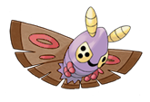 Ken Sugimori Artwork of Dustox