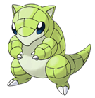Ken Sugimori Artwork of Sandshrew