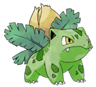 Ken Sugimori Artwork of Ivysaur