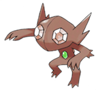 Ken Sugimori Artwork of Sableye