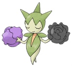 Ken Sugimori Artwork of Roselia