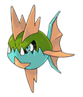 Ken Sugimori Artwork of Carvanha