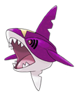 Ken Sugimori Artwork of Sharpedo