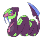 Ken Sugimori Artwork of Seviper