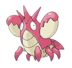 Ken Sugimori Artwork of Corphish