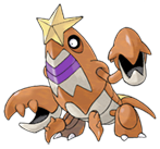 Ken Sugimori Artwork of Crawdaunt