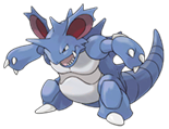 Ken Sugimori Artwork of Nidoking