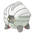 Ken Sugimori Artwork of Shelgon