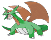 Ken Sugimori Artwork of Salamence