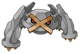 Ken Sugimori Artwork of Metagross