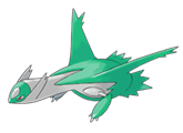 Ken Sugimori Artwork of Latios