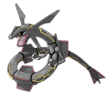 Ken Sugimori Artwork of Rayquaza
