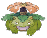 Ken Sugimori Artwork of Venusaur
