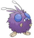 Ken Sugimori Artwork of Venonat