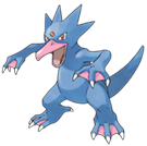 Ken Sugimori Artwork of Golduck