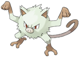 Ken Sugimori Artwork of Mankey