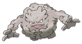 Ken Sugimori Artwork of Graveler