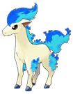 Ken Sugimori Artwork of Ponyta