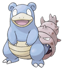 Ken Sugimori Artwork of Slowbro