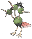 Ken Sugimori Artwork of Dodrio
